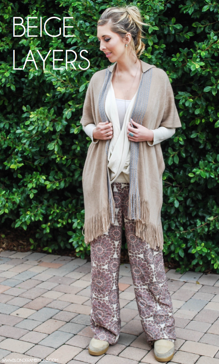 BEIGE LAYERS 1