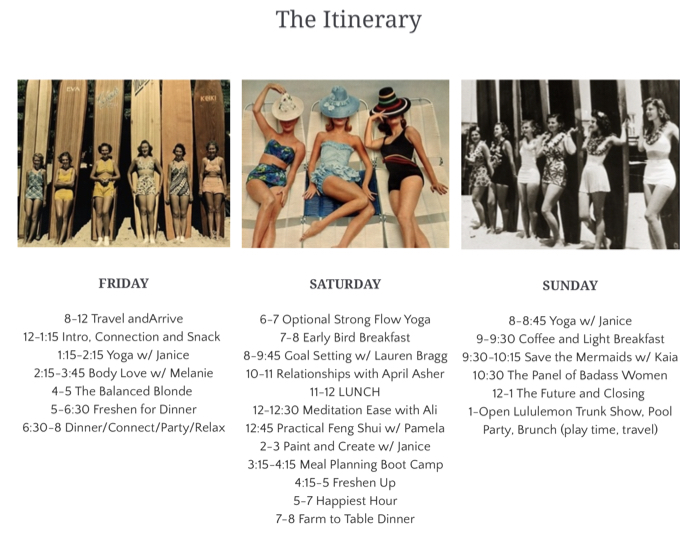 happiness itinerary