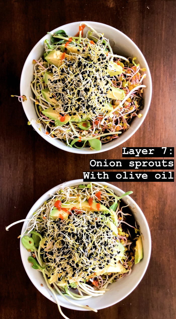 VEGAN RECIPE - 8 LAYER BBQ JACKFRUIT BOWL This vegan recipe for an 8 Layer BBQ Jackfruit Bowl is delicious.