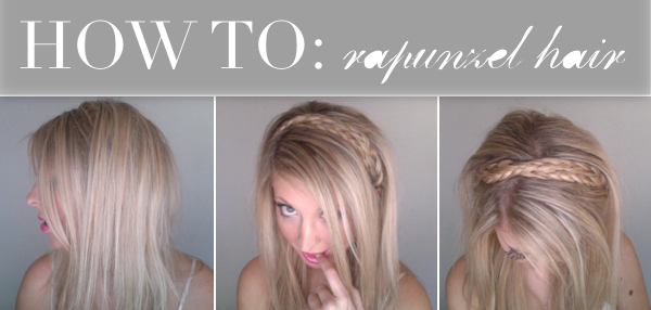 HOW TO - RAPUNZEL HAIR TUTORIAL - Blonder Ambitions