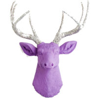 CURRENT OBSESSION – WHITE FAUX TAXIDERMY