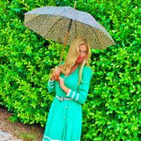 LOOK OF THE WEEK – KELLY GREEN CLAD