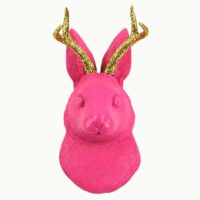 WHITE FAUX TAXIDERMY GIVEAWAY