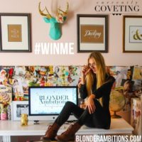 WHITE FAUX TAXIDERMY GIVEAWAY