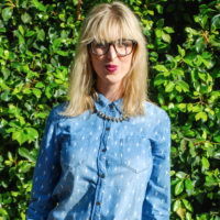 LOOK OF THE WEEK – PATTERNED CHAMBRAY